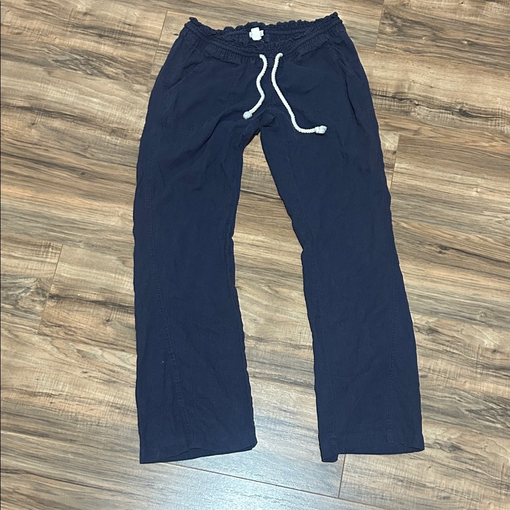 Navy Drawstring Pants